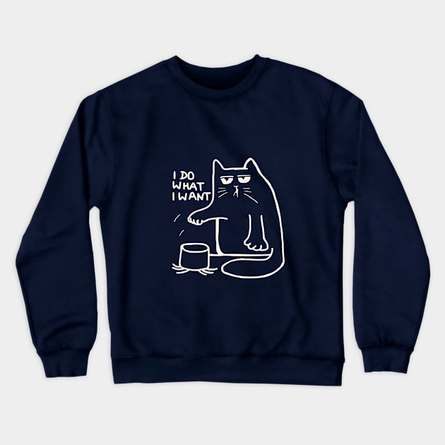 cats Crewneck Sweatshirt by Roocolonia